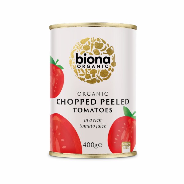Biona Organic Chopped & Peeled Tomatoes - 400g