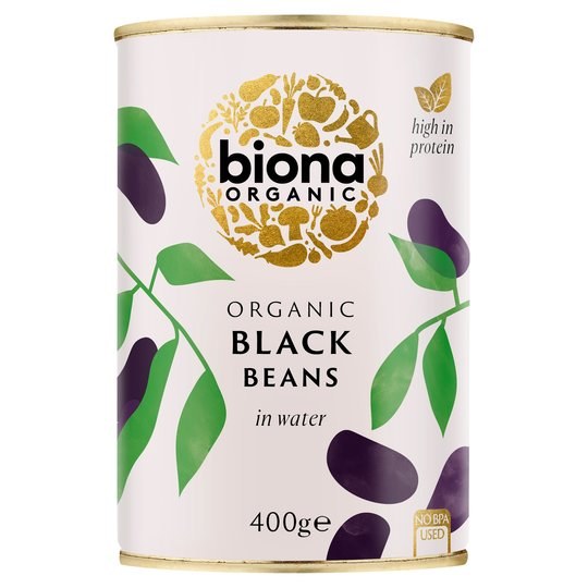 Biona Organic Black Beans - 400g