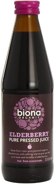 Biona Organic Elderberry Juice - 330ml