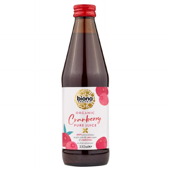 Biona Organic Cranberry Juice - 330ml