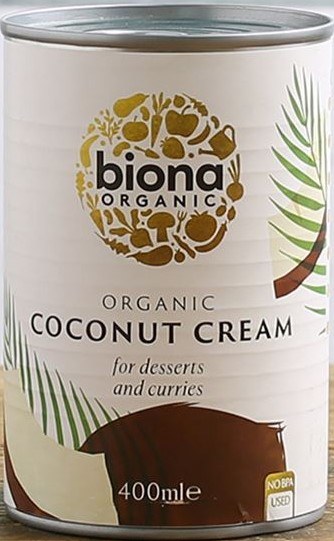 Biona Organic Coconut Cream - 400ml