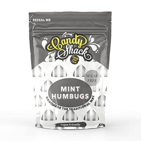 Candy Shack Sugar Free Mint Humbugs (120g)