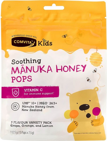 Comvita Manuka Honey Pops - 15 Lollipops