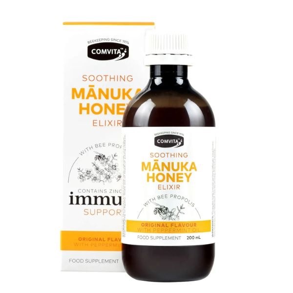 Comvita Manuka Honey Elixir & Propolis - 200ml