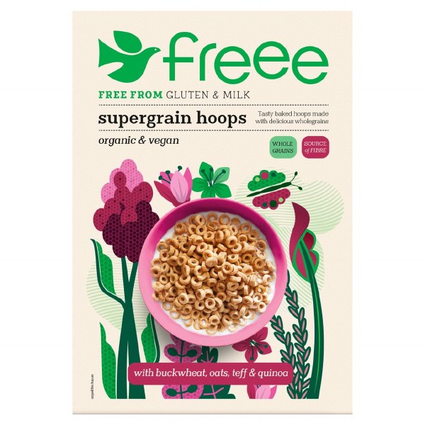 Doves Freee Supergrain Hoops 300g