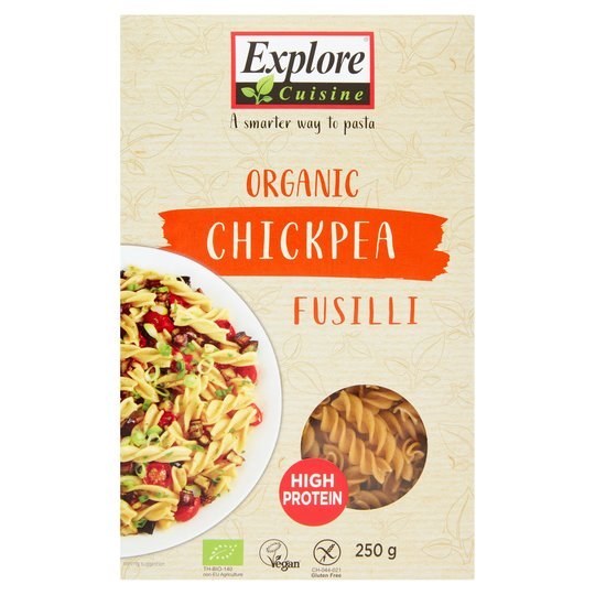 Explore Cuisine Organic Chickpea Fusilli 250g