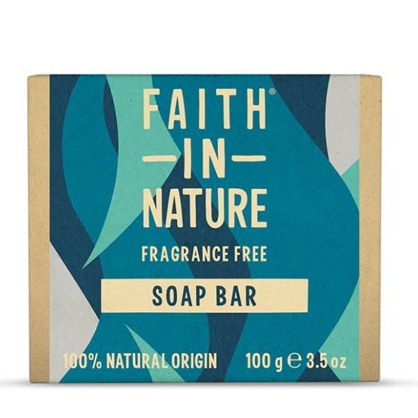 Faith in Nature Unfragranced Soap Bar (100g)
