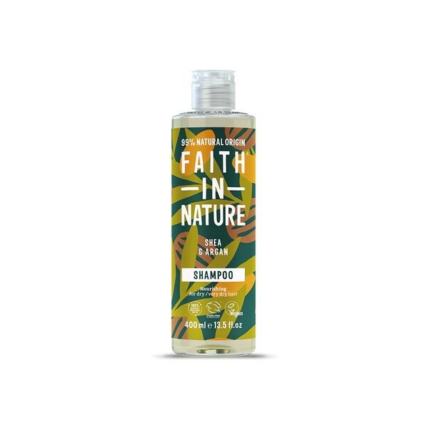 Faith in Nature Shea & Argan Shampoo - 400ml