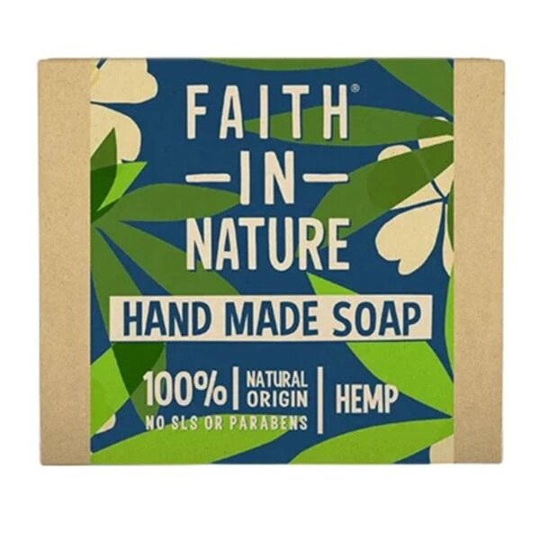 Faith in Nature Hemp Soap Bar - 100g