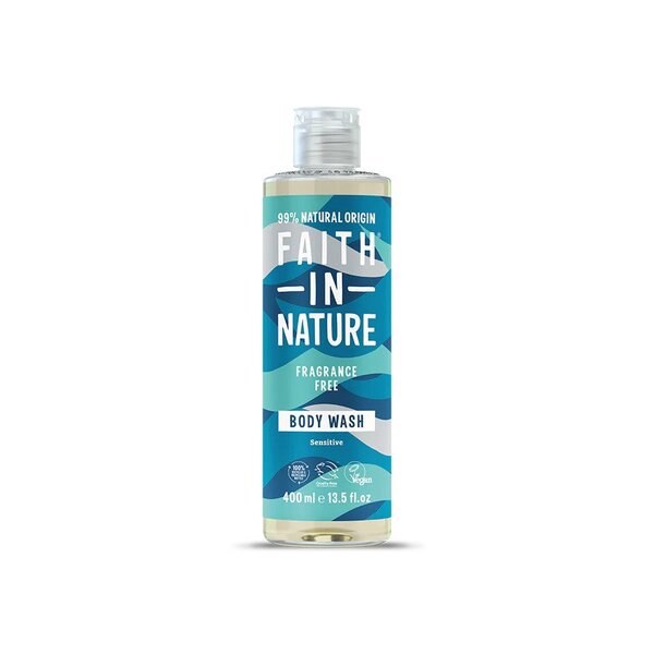 Faith in Nature Fragrance Free Body Wash - 400ml