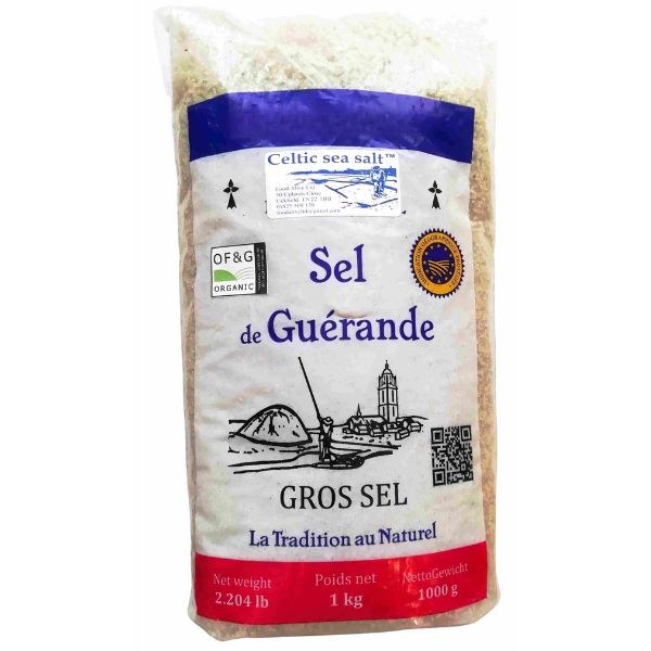 Food Alive Coarse Celtic Sea Salt - 1Kg