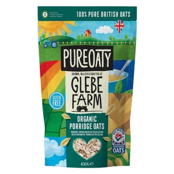 Glebe Farm Organic Porridge Oats - 450g