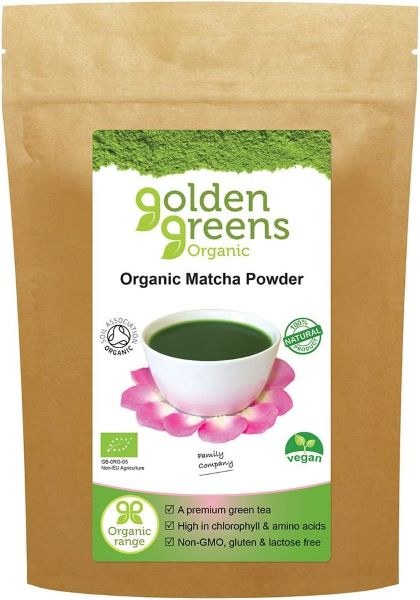 Golden Green Organic Matcha Tea (50g)