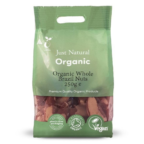 Just Natural Organic Brazil Nuts (250g)