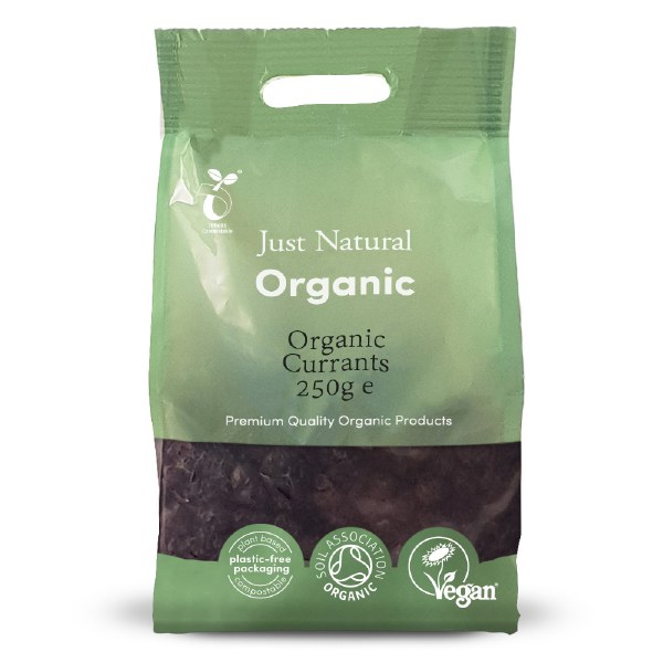 Just Natural Organic Currants (250g)