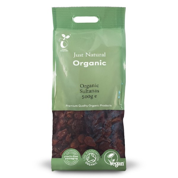 Picture of Just Natural Organic Sultanas - 500g