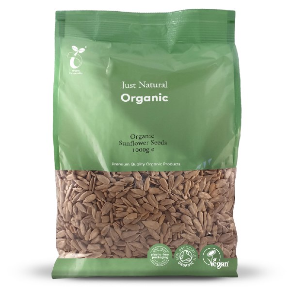 Just Natural Organic Sunflower Seeds (1Kg)