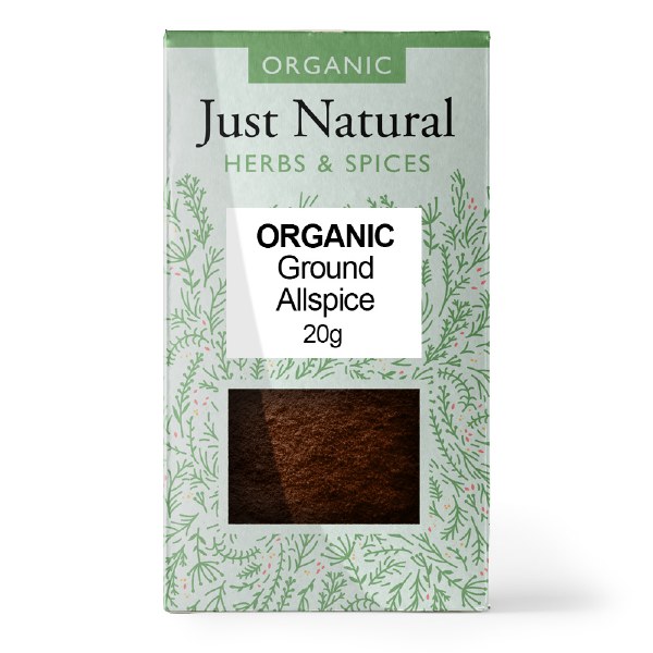 Just Natural Organic Ground Allspice - 20g
