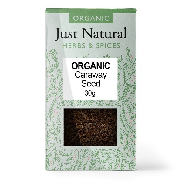 Just Natural Herbs Organic Caraway Seed - 30g
