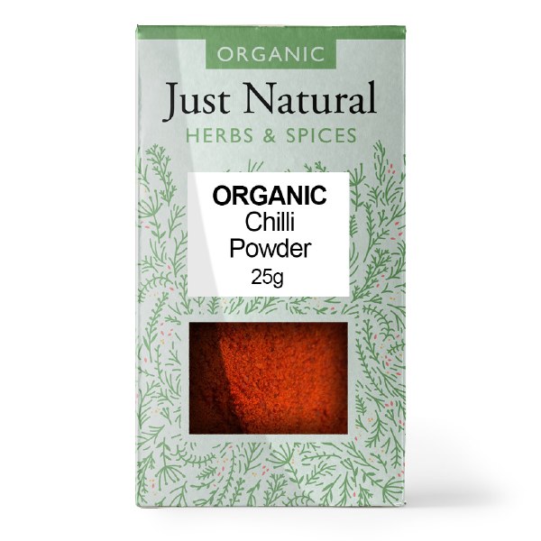 Just Natural Organic Chilli Powder - 25g