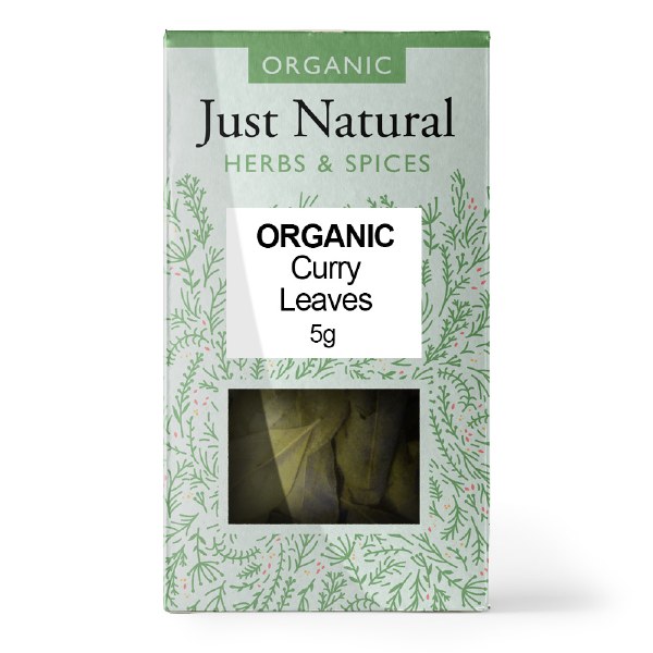 Just Natural Herbs Organic Curry Leaves - 5g