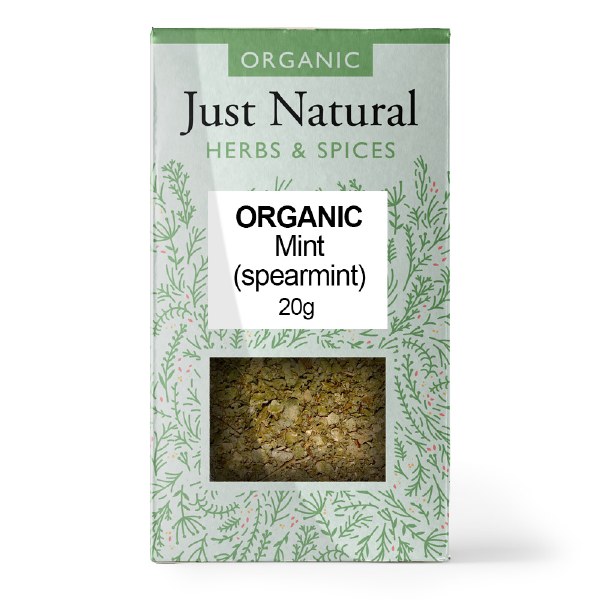 Just Natural Herbs Organic Mint (Spearmint) - 20g