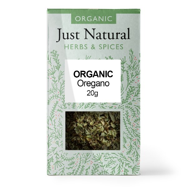 Just Natural Herbs Organic Oregano - 20g