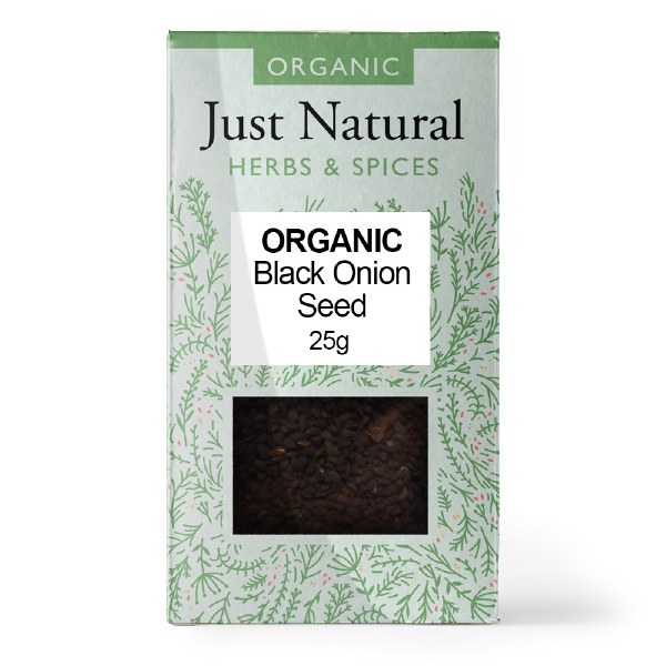 Just Natural Herbs Organic Black Onion Seed - 25g