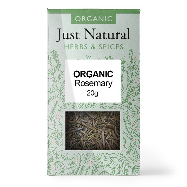 Just Natural Herbs Organic Rosemary - 20g