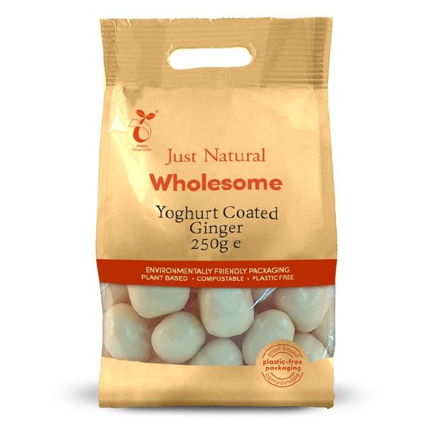 Just Natural Wholesome Yoghurt Coated Ginger