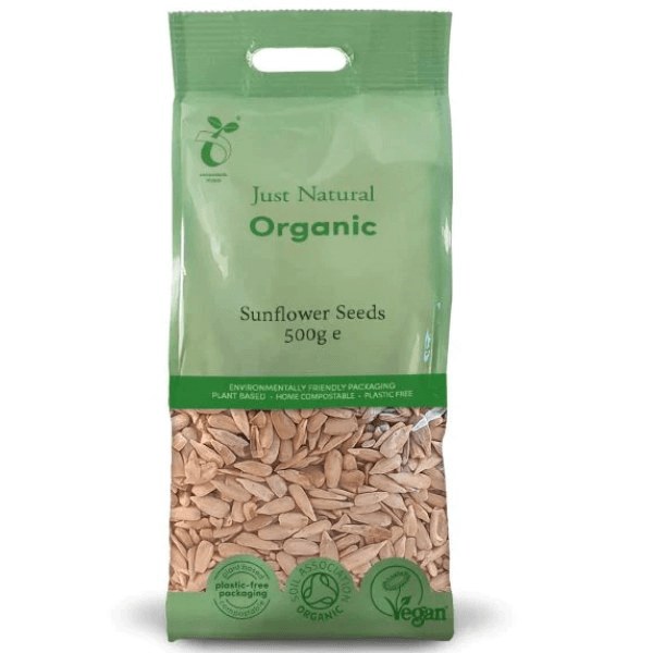 Just Natural Organic Sunflower Seeds (500g)