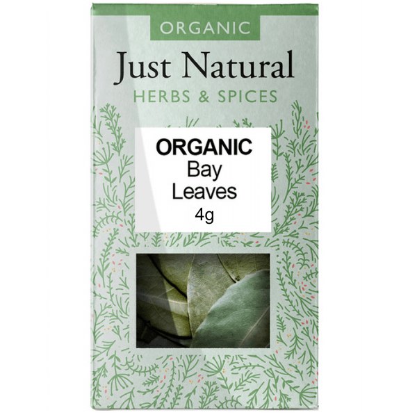 Just Natural Organic Bay Leaves - 4g