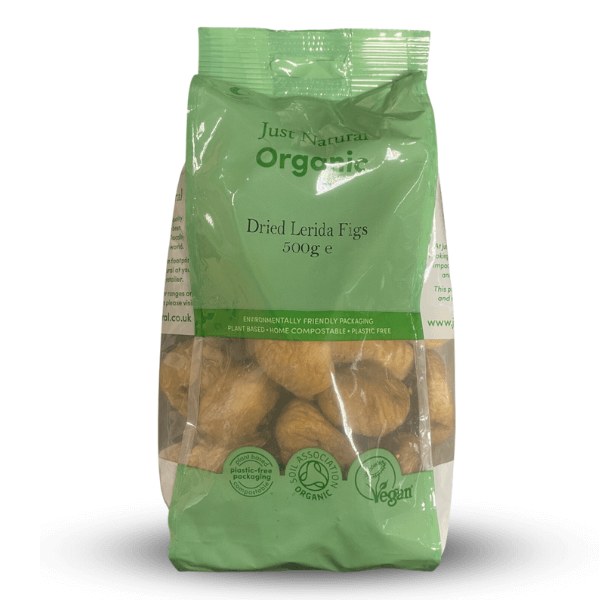 Just Natural Organic Lerida Figs - 500g