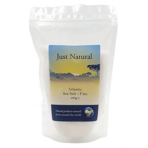 Just Natural Fine Sea Salt - 500g