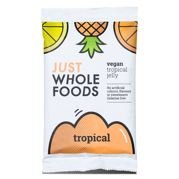 Picture of Just Wholefoods Vegan Tropical Jelly Crystals - 85g