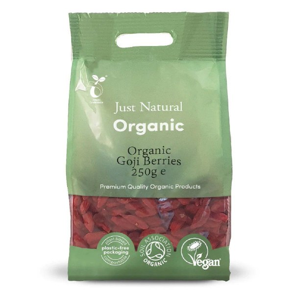 Just Natural Organic Goji Berries - 250g
