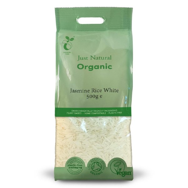 Just Natural Organic Jasmine White Rice (500g)