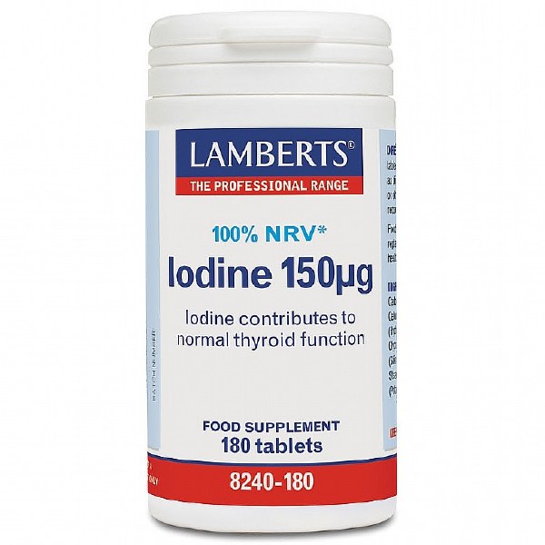 Lamberts Iodine 150ug - 180 Tablets