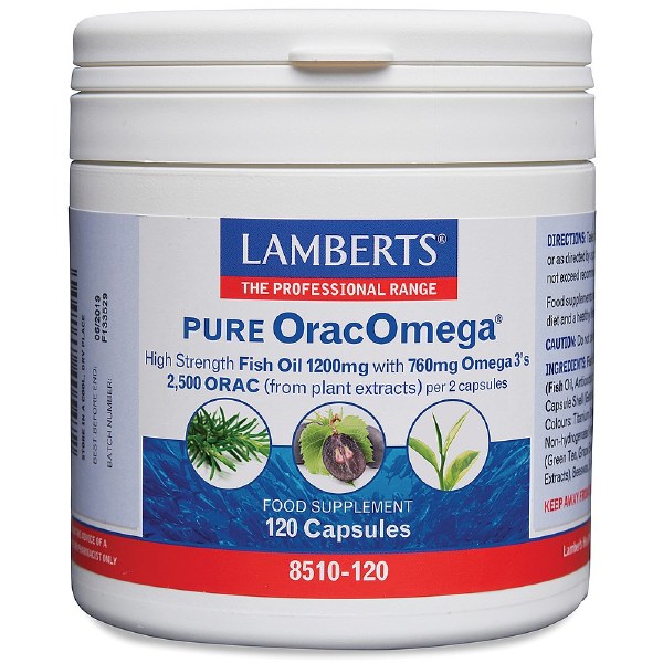 Lamberts Pure OracOmega - 120 Capsules
