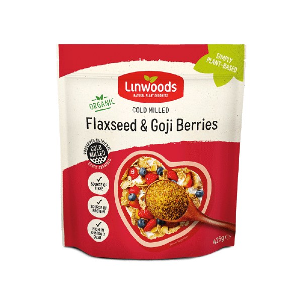 Linwoods Flaxseed & Goji Berries - 425g