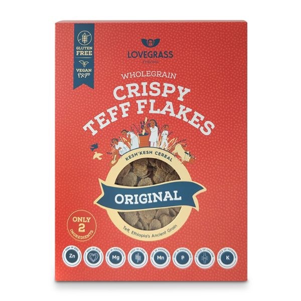 Lovegrass Ethiopia Crispy Teff Flakes - 350g