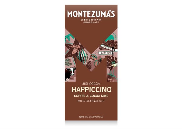 Montezumas Happiccino Milk Choc Bar - 90g
