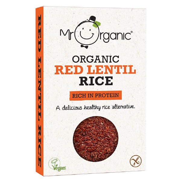 Mr Organic Red Lentil Rice - 250g