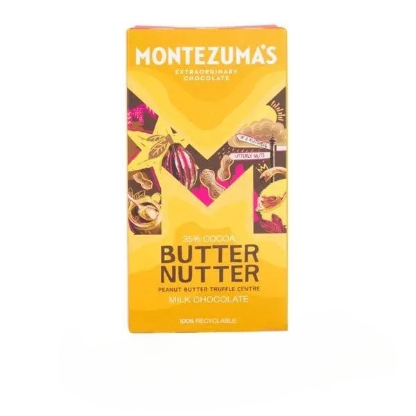 Picture of Montezuma's Butter Nutter Milk Choc Bar - 90g