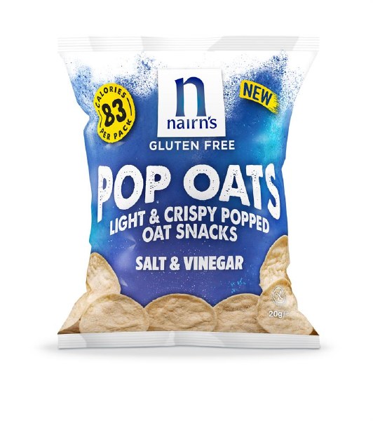 Picture of Nairns Salt & Vinegar Pop Oats - 20g
