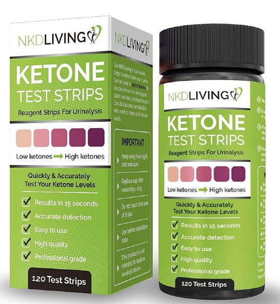 NKD Living Ketone Test Strips x 120