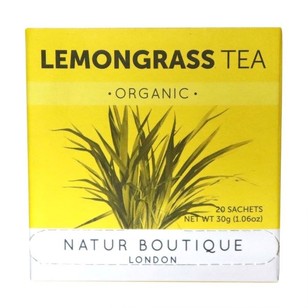 Natur Boutique Organic Lemongrass Tea - 20 Sachets
