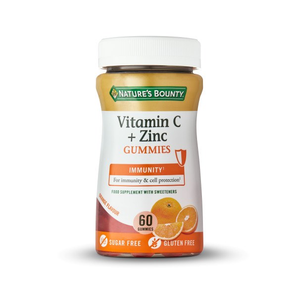 Nature's Bounty Vitamin C & Zinc Gummies (60's)