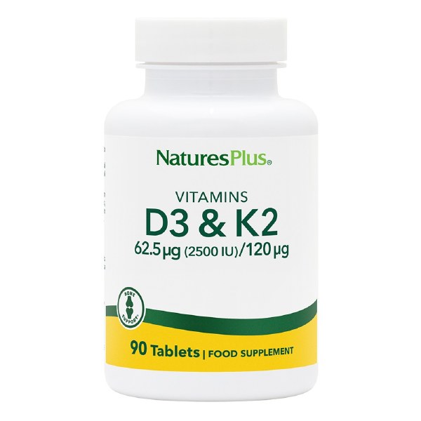 Picture of NaturesPlus Vitamins D3 & K2 - 90 Tablets
