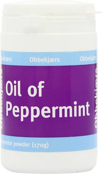 Obbekjaers Peppermint Oil Powder (170g)